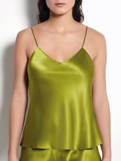 Seidentop 100% Seide CLASSICO Von Luna Di Seta - Viele Farben 33 Seidentop 100% Seide CLASSICO Von Luna Di Seta - Viele Farben -MAISON LEJABY Verkaufsgeschäft seidentop basic seduction vlst08005 630003 assenzio luna di seta 1 2 1