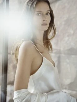 Seidentop 100% Seide CLASSICO Von Luna Di Seta - Viele Farben -MAISON LEJABY Verkaufsgeschäft seidentop basic seduction vlst08005 630003 avorio luna di seta 5 1 1