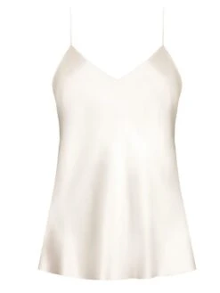 Seidentop 100% Seide CLASSICO Von Luna Di Seta - Viele Farben -MAISON LEJABY Verkaufsgeschäft seidentop basic seduction vlst08005 630003 avorio luna di seta 1