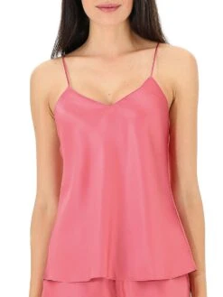 Seidentop 100% Seide CLASSICO Von Luna Di Seta - Viele Farben -MAISON LEJABY Verkaufsgeschäft seidentop basic seduction vlst08005 630003 camelia 9717 luna di seta 2 1