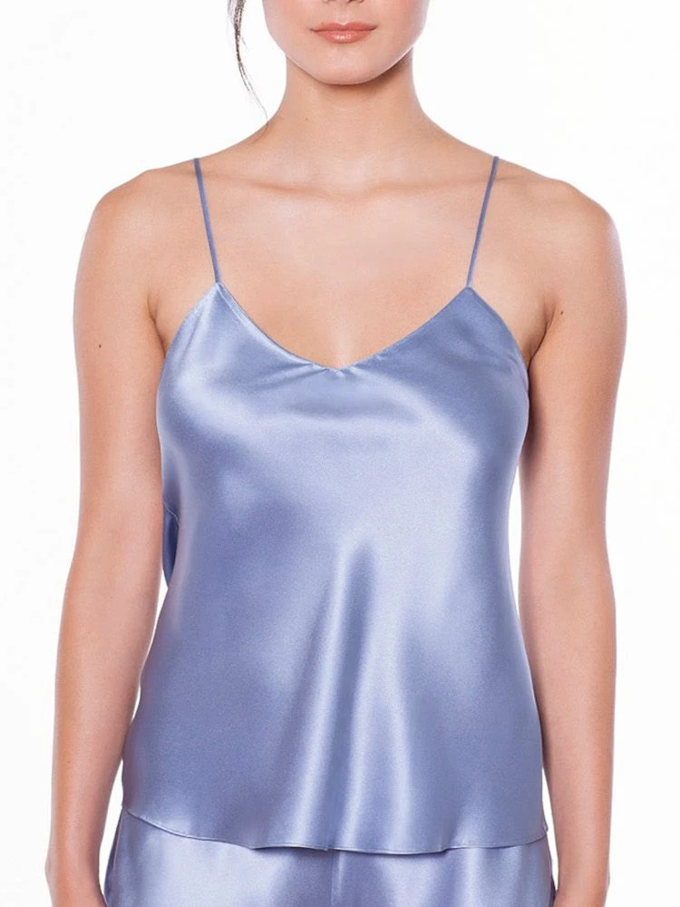 Seidentop 100% Seide CLASSICO Von Luna Di Seta - Viele Farben 10 Seidentop 100% Seide CLASSICO Von Luna Di Seta - Viele Farben - Image 8