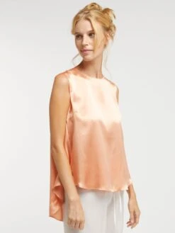 Seidentop BIANCA Von Vivis 19 Seidentop BIANCA Von Vivis -MAISON LEJABY Verkaufsgeschäft seidentop bianca v00391 salmone vivis 4 1