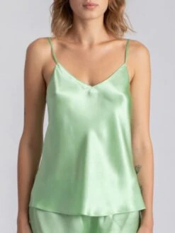 Seidentop CARLA Von Vivis -MAISON LEJABY Verkaufsgeschäft seidentop carla mint v00001 sage vivis 2