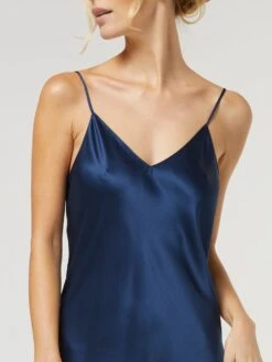 Seidentop CARLA Von Vivis -MAISON LEJABY Verkaufsgeschäft seidentop carla v0001 night blue vivis