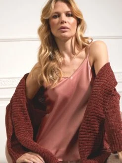 Seidentop CARLA Von Vivis -MAISON LEJABY Verkaufsgeschäft seidentop carla v0001 tea rose vivis