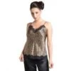 Seidentop LACE ANIMALIER Aus 100% Seide Von Luna Di Seta -MAISON LEJABY Verkaufsgeschäft seidentop leopard lace animalier luna di seta 2