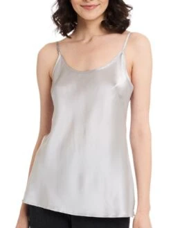 Seidentop SEDUZIONE DI SETA Von Gattina Bunt -MAISON LEJABY Verkaufsgeschäft seidentop silber 381480 seduzione di seta gattina 1 1 1