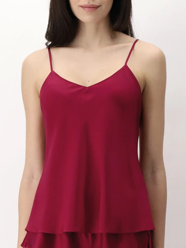 Seidentop 100% Seide CLASSICO Von Luna Di Seta - Viele Farben 11 Seidentop 100% Seide CLASSICO Von Luna Di Seta - Viele Farben - Image 9