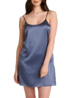 Seidenunterkleid SEDUZIONE DI SETA Stretchseide Von Gattina -MAISON LEJABY Verkaufsgeschäft seidenunterkleid stonegrey 381400 seducione di seta gattina 2 1