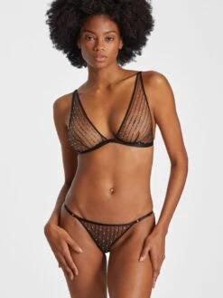 Set NUIT ETOILÉE Von Aubade -MAISON LEJABY Verkaufsgeschäft set bh slip rx80 schwarz nuit etoilee aubade 6 1
