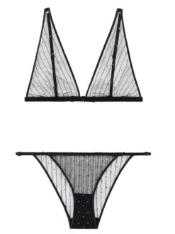 Set NUIT ETOILÉE Von Aubade -MAISON LEJABY Verkaufsgeschäft set bh slip rx80 schwarz nuit etoilee aubade 7