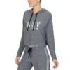 Kurz-Hoodie THE WARM UP Von DKNY Sleepwear -MAISON LEJABY Verkaufsgeschäft shirt 07 yi2022401 036 dark grey 0118 dkny 1