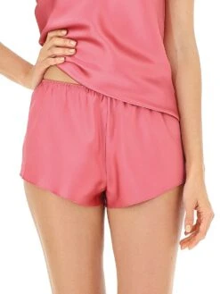 100% Seide Shorts CLASSICO Von Luna Di Seta -MAISON LEJABY Verkaufsgeschäft shorts damen seide vlst08006 camelia luna di seta