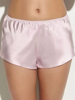 100% Seide Shorts CLASSICO Von Luna Di Seta -MAISON LEJABY Verkaufsgeschäft shorts damen seide vlst08006 flieder rose petal luna di seta 3 1