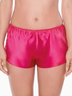 100% Seide Shorts CLASSICO Von Luna Di Seta -MAISON LEJABY Verkaufsgeschäft shorts damen seide vlst08006 himbeer rot luna di seta 4 1 1