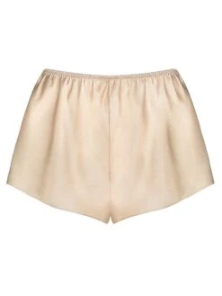 100% Seide Shorts CLASSICO Von Luna Di Seta -MAISON LEJABY Verkaufsgeschäft shorts damen seide vlst08006 puder beige luna di seta 3 1