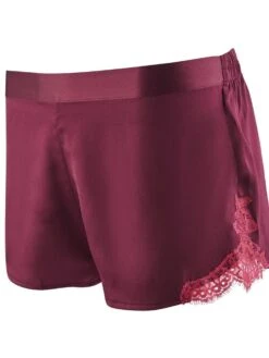 100% Seide Shorts SOIE D´AMOUR Mit Spitze Aubade -MAISON LEJABY Verkaufsgeschäft shorts seide beere ms61 soie d amour aubade 1