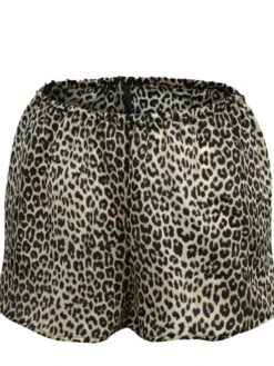 100% Seide SHORTS Von Eva B. Bitzer KLASSIK SATIN -MAISON LEJABY Verkaufsgeschäft shorts seide satin 27318245 leopard eva bitzer 2 1 1 1