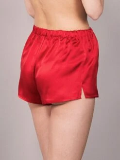 100% Seide SHORTS Von Eva B. Bitzer KLASSIK SATIN -MAISON LEJABY Verkaufsgeschäft shorts seide satin 27318245 rubin eva bitzer 3 1 1 1