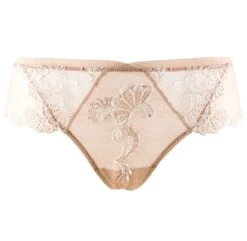 Shorty Slip DRESSING FLORAL Von Lise Charmel -MAISON LEJABY Verkaufsgeschäft shorty slip tuell acc0488 nude dressing floral lise charmel 2 1