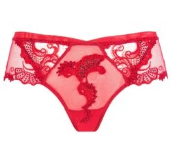 Shorty Slip DRESSING FLORAL Von Lise Charmel -MAISON LEJABY Verkaufsgeschäft shorty slip tuell acc0488 rot dressing floral lise charmel 2 1