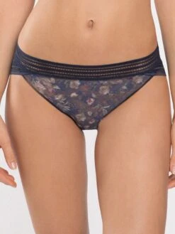 Tüll Slip MISS LEJABY EGLANTINE Bleu Von Maison Lejaby -MAISON LEJABY Verkaufsgeschäft slip blau 19463 miss maison lejaby