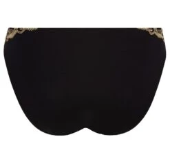 Fantasy Slip DEESSE EN GLAM Von Lise Charmel -MAISON LEJABY Verkaufsgeschäft slip fantasie stickerei ach0215 schwarz gold deesse en glam lise charmel