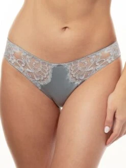 Satin Slip MARLENE Von Prelude Milano -MAISON LEJABY Verkaufsgeschäft slip grau yd300 prelude