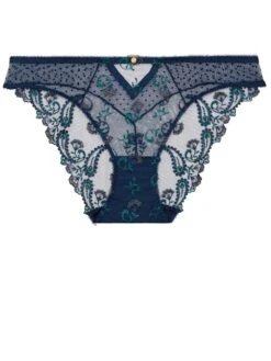 Brasiliana Slip VELVET MEMORIES Von Aubade 12 Brasiliana Slip VELVET MEMORIES Von Aubade -MAISON LEJABY Verkaufsgeschäft slip italiener blau rb27 velvet memories aubade