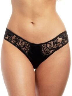 Satin Slip MARLENE Von Prelude Milano -MAISON LEJABY Verkaufsgeschäft slip schwarz yd300 prelude 1