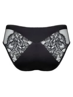 Slip VALSE Spitze Und Satin Von Prelude Milano -MAISON LEJABY Verkaufsgeschäft slip spitze satin yd322 schwarz prelude milano