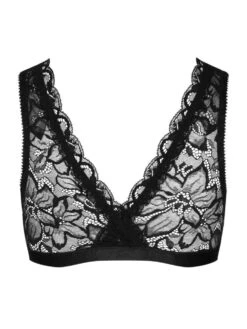 Spitze Triangel BH CLIP BRA CARMEN Schwarz Von Cadolle -MAISON LEJABY Verkaufsgeschäft spitze bh clip s carmen lace bra 1127a schwarz cadolle