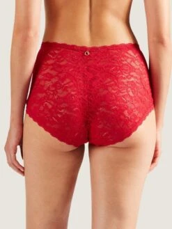 Hoher Slip ROSESSENCE HK Spitze Von Aubade -MAISON LEJABY Verkaufsgeschäft spitze dessous hk24 3 gala rot rosessence aubade