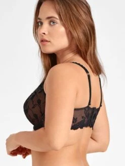 Bügel-BH SOFTESSENCE TM Spitze Von Aubade -MAISON LEJABY Verkaufsgeschäft spitze dessous tmf12 noir 3 2 softessence aubde 26