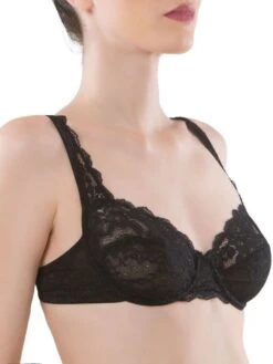 Bügel-BH Leavers Spitze GEMMA Basic Von Cotton Club Rubino 12 Bügel-BH Leavers Spitze GEMMA Basic Von Cotton Club Rubino -MAISON LEJABY Verkaufsgeschäft spitze lingerie gemma schwarz cotton club dessous 9