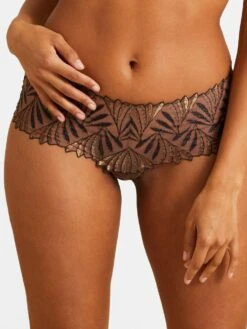 Saint Tropez Slip SENSORY ILLUSION Von Aubade X Iris Van Herpen -MAISON LEJABY Verkaufsgeschäft st tropez slip gold schwarz rc70 sensory illusion aubade 4