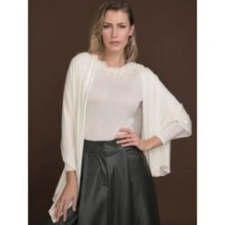 Merinowolle-Seide STOLA Schultertuch Von Artimaglia