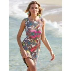 Strandkleid FÜRSTENBERG Gelb-bunt