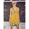 Strandkleid SANTORINI Mais-bunt Von Fürstenberg -MAISON LEJABY Verkaufsgeschäft strandkleid mais bunt 278 30384 santorini fuerstenberg 1