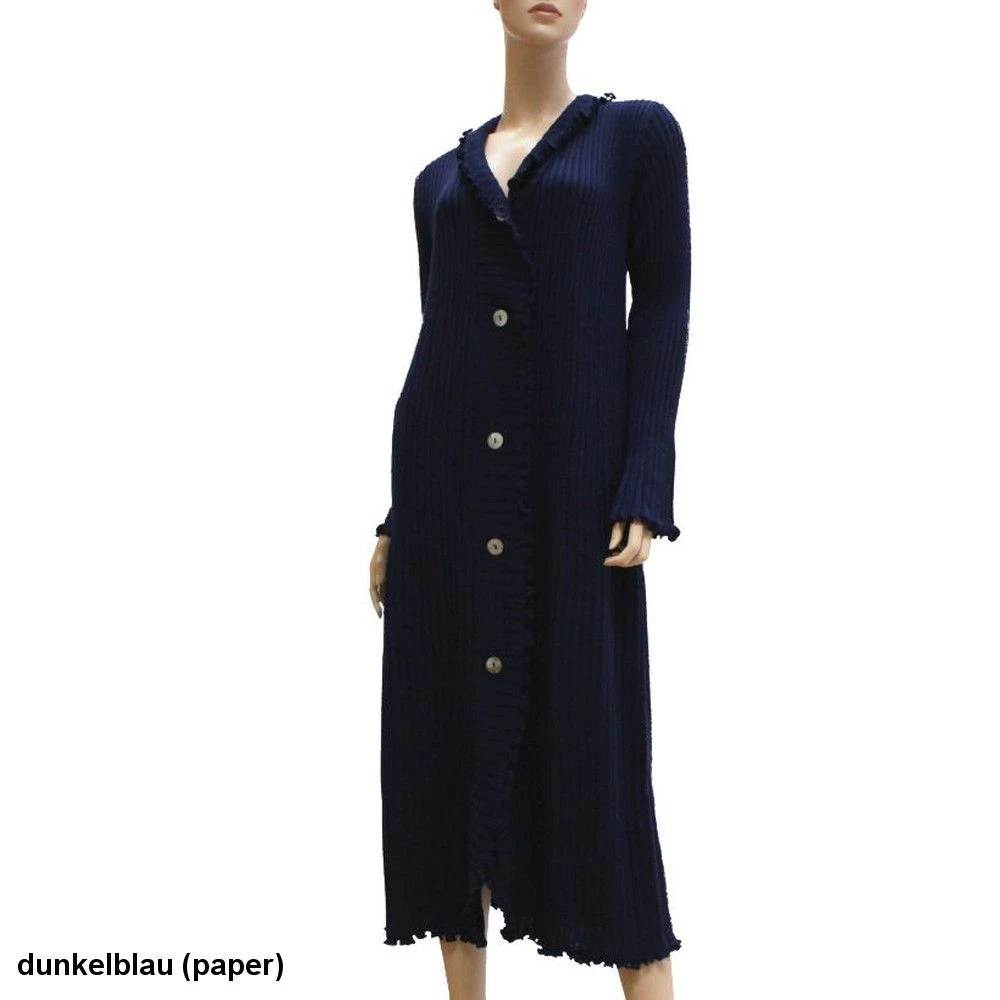 Morgenmantel FILU LANG Merino-Strick Von Paolucci 4 Morgenmantel FILU LANG Merino-Strick Von Paolucci - Image 2