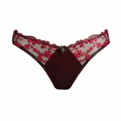 Tüll String JULIA Himbeer-rot Von Escora