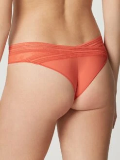 Tüllspitze String MISS LEJABY Von Maison Lejaby -MAISON LEJABY Verkaufsgeschäft string mit spitze orange misslejaby chili maison lejaby 2 2