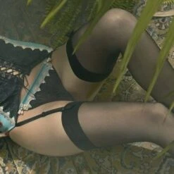 String SEVILLA Aus Tüll Und Boselli Satin Von Coco Cavalière -MAISON LEJABY Verkaufsgeschäft string sevilla coco cavaliere 1