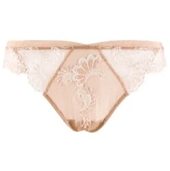 String DRESSING FLORAL Tüll Von Lise Charmel -MAISON LEJABY Verkaufsgeschäft string tuell acc0088 nude dressing floral lise charmel 2