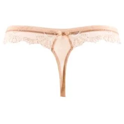 String DRESSING FLORAL Tüll Von Lise Charmel -MAISON LEJABY Verkaufsgeschäft string tuell acc0088 nude dressing floral lise charmel