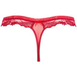 String DRESSING FLORAL Tüll Von Lise Charmel -MAISON LEJABY Verkaufsgeschäft string tuell acc0088 rot dressing floral lise charmel