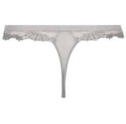 String DRESSING FLORAL Tüll Von Lise Charmel -MAISON LEJABY Verkaufsgeschäft string tuell acc0088 silber dressing floral lise charmel