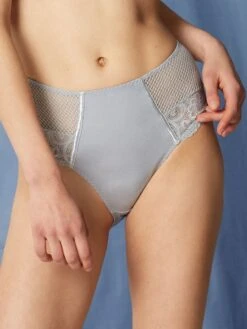 MAISON LEJABY Hoher Slip Mit Spitze GABY Von Maisonlejaby 27 MAISON LEJABY Hoher Slip Mit Spitze GABY Von Maisonlejaby -MAISON LEJABY Verkaufsgeschäft taillenslip perlgrau 13864 gaby maison lejaby 1