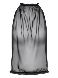 Top OLIVIA MOUSSELINE Von Cadolle -MAISON LEJABY Verkaufsgeschäft top olivia mousseline noire 3316d schwarz cadolle 2 1