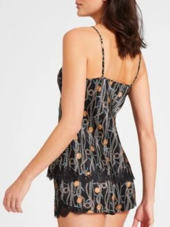 100% Seide Top TOI MON AMOUR Von Aubade -MAISON LEJABY Verkaufsgeschäft top schwarz gold seide toi mon amour qs38 1 tresor aubade 3